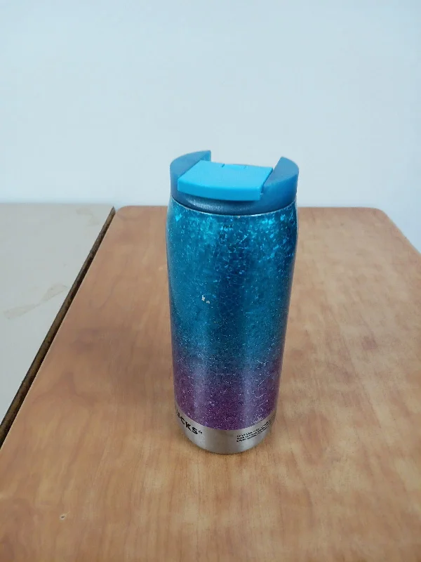 スタバ ステンレスボトル 青 の写真